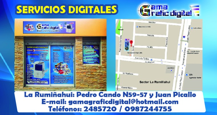 GAMA GRAFIC DIGITAL LOCAL